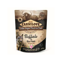 Carnilove Carnilove Dog tasakos Paté Buffalo with Rose Petals - Bivaly rózsaszirommal 300g HU