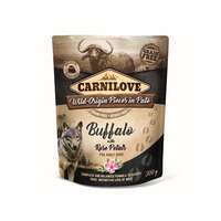 Carnilove Carnilove Dog tasakos Paté Buffalo with Rose Petals - Bivaly rózsaszirommal 300g HU