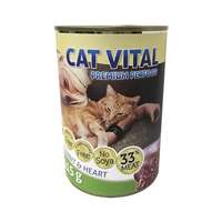 Cat Vital Cat Vital konzerv nyúl+szív 415gr