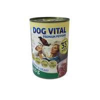 Dog Vital Dog Vital konzerv nyúl, szív 415g