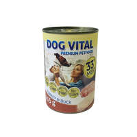 Dog Vital Dog Vital konzerv pulyka, kacsa 415g