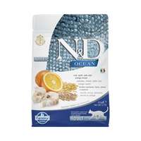 N&D N&D Cat Ocean tőkehal, tönköly, zab&narancs adult 300g