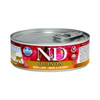 N&D N&D Cat Quinoa konzerv fürj&kókusz 80g