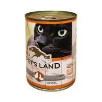 Pet s Land Pet s Land Cat Konzerv Baromfi 415g