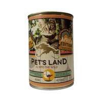 Pet s Land Pet s Land Cat konzerv Strucchússal Africa Edition 415gr