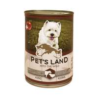 Pet s Land Pet s Land Dog Konzerv Marhamáj-Bárányhús almával 415g