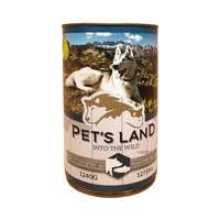 Pet s Land Pet s Land Dog Konzerv Sertés-Hal körtével 1240g