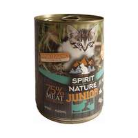 Nature Spirit of Nature Cat konzerv Junior Bárányhússal és nyúlhússal 415gr