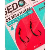  SEDO CX Wild Water Blow Back Előkötött Bojlis Előke 8