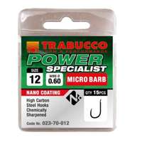 Trabucco Trabucco Power Specialist mikro szakállas horog 12 15 db