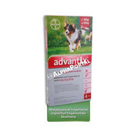  Advantix spot on 10-25 kg közötti kutyáknak A.U.V. 4 x 2,5 ml
