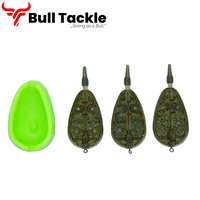Bullfishing Bull Tackle -Method kosár feeder 3+1 szett HK1002 - 30+40+50 g kosár+kinyomó