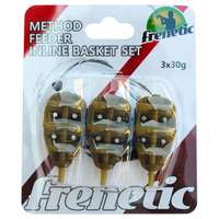 FRENETIC Frenetic Method Feeder Inline kosár szett - Méret: 30 gSzin: ZöldAnyaga: MűanyagSzin: Zöld
