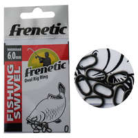 FRENETIC Oval rig gyűrű - Megnevezés: Freneric oval rig gyűrűMéret: 4,5 mmKiszerelés: 10 db / csomagSzin: Fekete