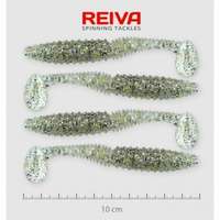 Reiva Reiva Zander Power Shad 10cm 4db/cs /Ezüst-Flitter/ (9901-107)