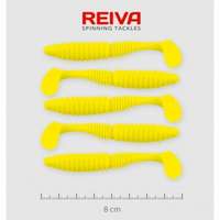 Reiva Reiva Zander Power Shad 8cm 5db/cs /Citromsárga/ (9901-802)