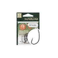 Maruto MARUTO HOROG 8714BL CARP HOOKS HC T.D.E.5° BARBLESS BLACK NICKEL 12