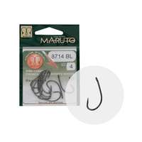 Maruto MARUTO HOROG 8714BL CARP HOOKS HC T.D.E.5° BARBLESS BLACK NICKEL 4