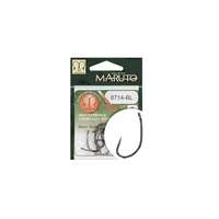 Maruto MARUTO HOROG 8714BL CARP HOOKS HC T.D.E.5° BARBLESS BLACK NICKEL 8