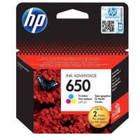 HP 650 Color (CZ102AE) festékpatron, háromszínű, eredeti