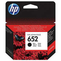 HP 652 Bk (F6V25AE) festékpatron, fekete, eredeti
