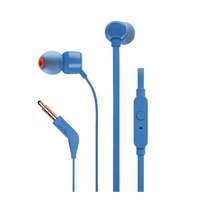 JBL Tune 110 (T110BLU) vezetékes fülhallgató, headset, kék
