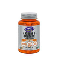 Now Foods Now Foods Arginin & Ornitin (Arginine & Ornithine) 500/250 mg - Aminosav keverék (100 Kapszula)