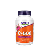 Now Foods Now Foods C-vitamin 500mg tabletta Csipkebogyóval (250 Tabletta)