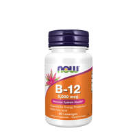 Now Foods Now Foods B12-vitamin 5000 mcg szopogató (60 Szopogató Tabletta)
