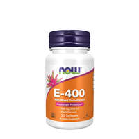 Now Foods Now Foods E-vitamin 400 NE lágykapszula Természetes Kevert Tokoferolokkal (50 Lágykapszula)