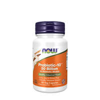 Now Foods Now Foods Probiotic-10 50 Billion, Probiotikum kapszula (50 milliárd) (50 Veg Kapszula)