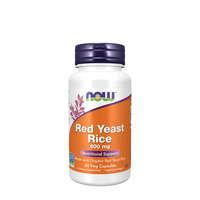Now Foods Now Foods Vörös Rizs Élesztő 600 mg kapszula - Red Yeast Rice 600 mg (60 Veg Kapszula)
