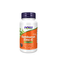Now Foods Now Foods Sambucus Zinc-C - Bodza koncentrátum (60 Szopogató Tabletta)