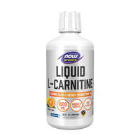 Now Foods Now Foods Folyékony L-karnitin - L-Carnitine Liquid 1000 mg (946 ml, Citrus)
