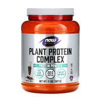 Now Foods Now Foods Plant Protein Complex - Növényi Fehérje Komplex (907 g, Mocha Csokoládé)