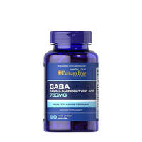 Puritan's Pride Puritan&#039;s Pride GABA (Gamma-amino-vajsav) 750 mg (90 Kapszula)