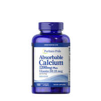 Puritan's Pride Puritan&#039;s Pride Kalcium 1200 mg és D-vitamin 1000 NE (100 Lágykapszula)