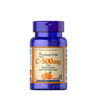 Puritan's Pride Puritan&#039;s Pride C-Vitamin 500 mg kapszula Bioflavonoidokkal és Csipkebogyóval (30 Kapszula)