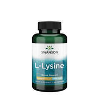 Swanson Swanson L-lizin (L-Lysine) kapszula - Szabad Aminosav (100 Kapszula)