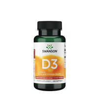 Swanson Swanson Vitamin D3 (250 Lágykapszula)