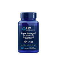 Life Extension Life Extension Omega-3 EPA/DHA Fish Oil with Sesame & Olive (240 Lágykapszula)