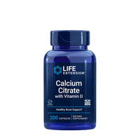 Life Extension Life Extension Kalcium-citrát kapszula D-vitaminnal - Calcium Citrate with Vitamin D (200 Kapszula)
