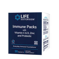 Life Extension Life Extension Immune Packs with Vitamin C & D, Zinc and Probiotic (30 Csomag)