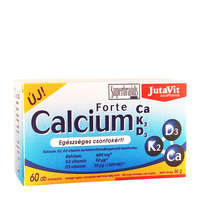 JutaVit JutaVit Kalcium Forte + Ca/K2/D3 (60 Tabletta)