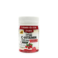 JutaVit JutaVit C-vitamin 1000 mg + D3 + Cink (45 Tabletta)