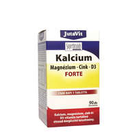 JutaVit JutaVit Kalcium + Magnézium + Cink + D3 Forte (90 Tabletta)