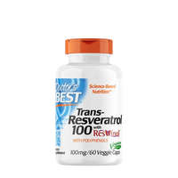 Doctor's Best Doctor&#039;s Best Trans-Resveratrol 100 mg (60 Veggie Kapszula)
