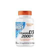 Doctor's Best Doctor&#039;s Best D3-vitamin 2000 NE kapszula - Vitamin D3 2000 IU (180 Lágykapszula)