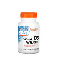 Doctor's Best Doctor&#039;s Best D-vitamin 5000 NE kapszula - Vitamin D3 5000 IU (360 Lágykapszula)