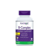 Natrol Natrol Gyorsan Oldódó B-komplex tabletta - B-Complex Fast Dissolve (90 Tabletta, Kókusz)